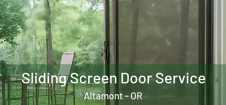 Sliding Screen Door Service Altamont - OR